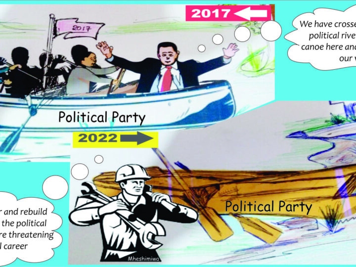 Political parties are canoes to take politicians to their dreamland